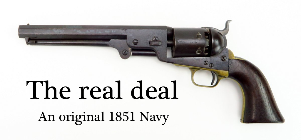 1/6 Battle Gear Toys 562 01 Navy 1851 Colt Revolver Noir Poignée Marron USCW 